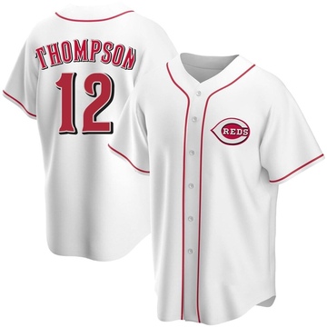 Men's Cincinnati Reds Bubba Thompson White Home Jersey - Replica