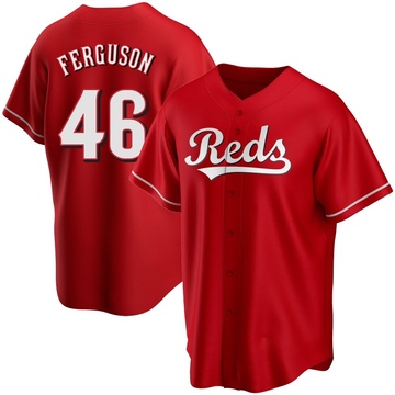 Men's Cincinnati Reds Caleb Ferguson Red Alternate Jersey - Replica