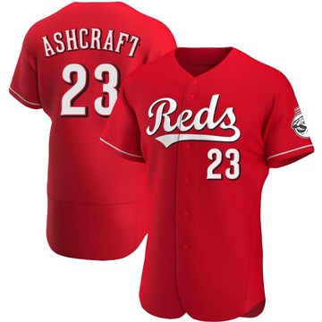 Men's Cincinnati Reds Graham Ashcraft Red Alternate Jersey - Authentic