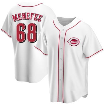 Men's Cincinnati Reds Joseph Menefee White Home Jersey - Replica