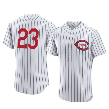 Men's Cincinnati Reds Lee May White 2022 Field Of Dreams Jersey - Authentic