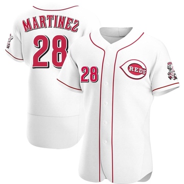 Men's Cincinnati Reds Nick Martinez White Home Jersey - Authentic