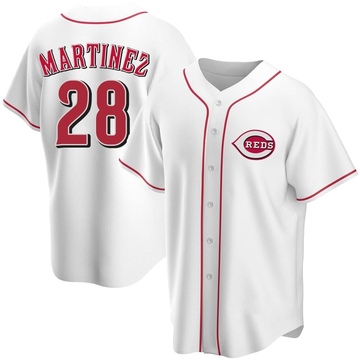 Men's Cincinnati Reds Nick Martinez White Home Jersey - Replica