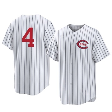 Men's Cincinnati Reds Noelvi Marte White 2022 Field Of Dreams Jersey - Replica
