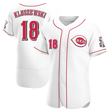 Men's Cincinnati Reds Ted Kluszewski White Home Jersey - Authentic