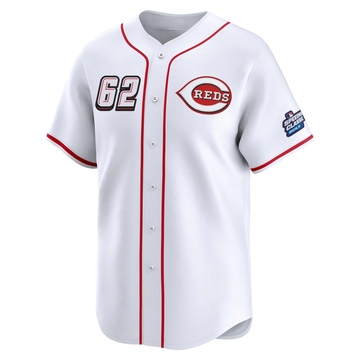 Men's Cincinnati Reds Zachary McCambley White 2025 Speedway Classic Alternate Jersey - Limited