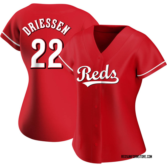 Women's Cincinnati Reds Dan Driessen Red Alternate Jersey - Authentic