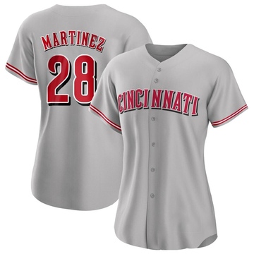 Women's Cincinnati Reds Nick Martinez Gray Road Jersey - Replica
