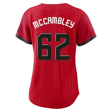 Women's Cincinnati Reds Zachary McCambley Red 2026 City Connect Stadium Jersey - Limited