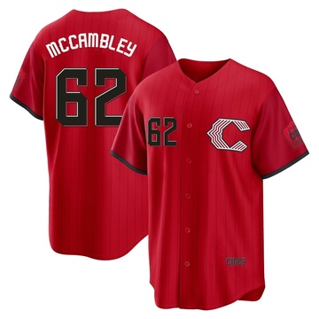 Youth Cincinnati Reds Zachary McCambley Red 2026 City Connect Stadium Jersey - Limited