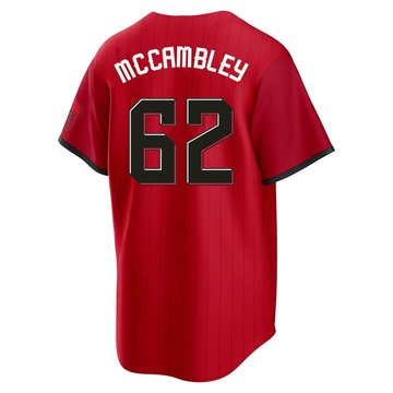 Youth Cincinnati Reds Zachary McCambley Red 2026 City Connect Stadium Jersey - Limited