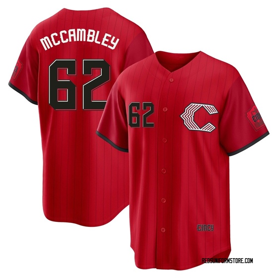 Youth Cincinnati Reds Zachary McCambley Red 2026 City Connect Stadium Jersey - Limited